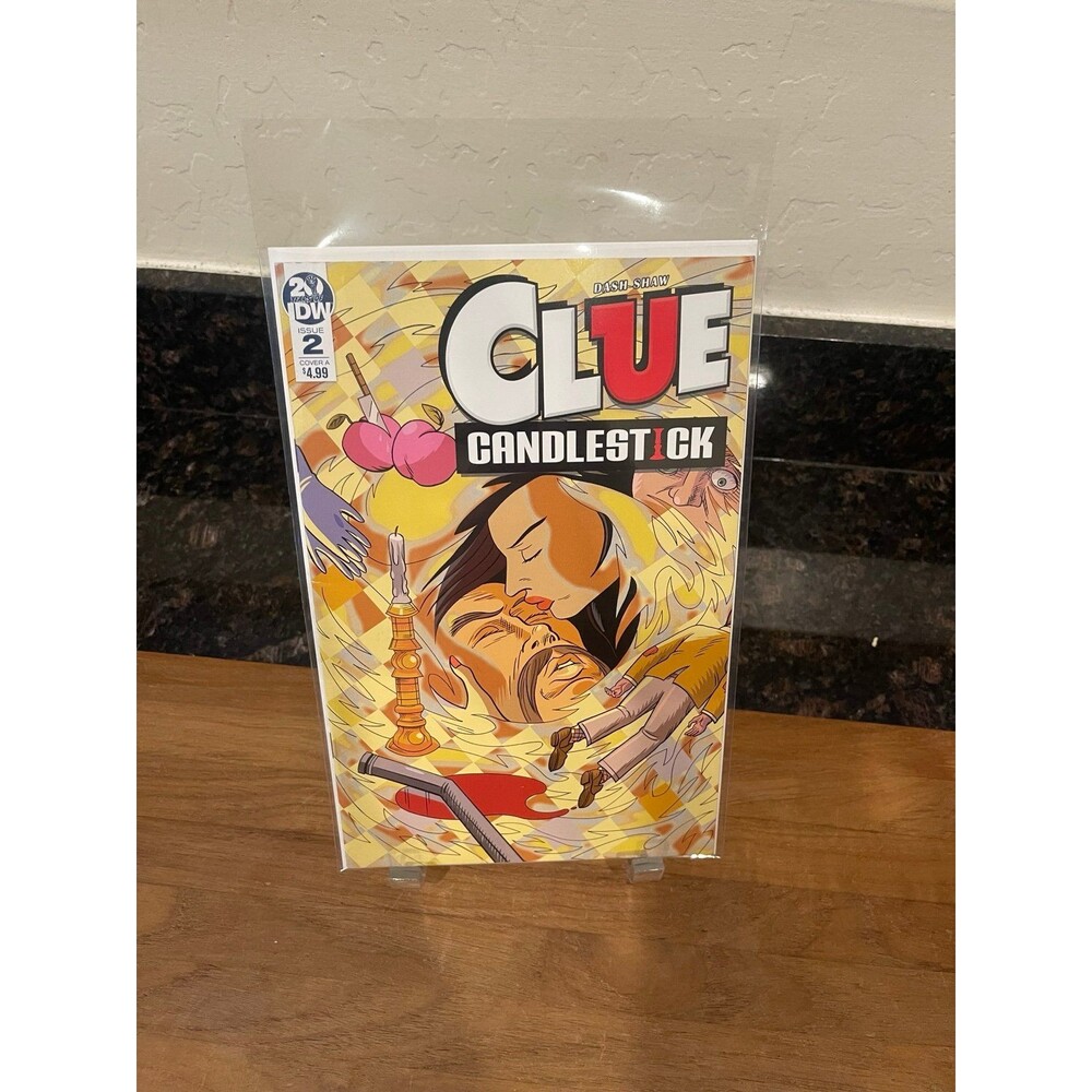 Clue Candlestick #2 Comic board game